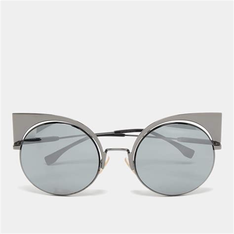 FENDI Eyeshine Sunglasses FF 0177/S Black 